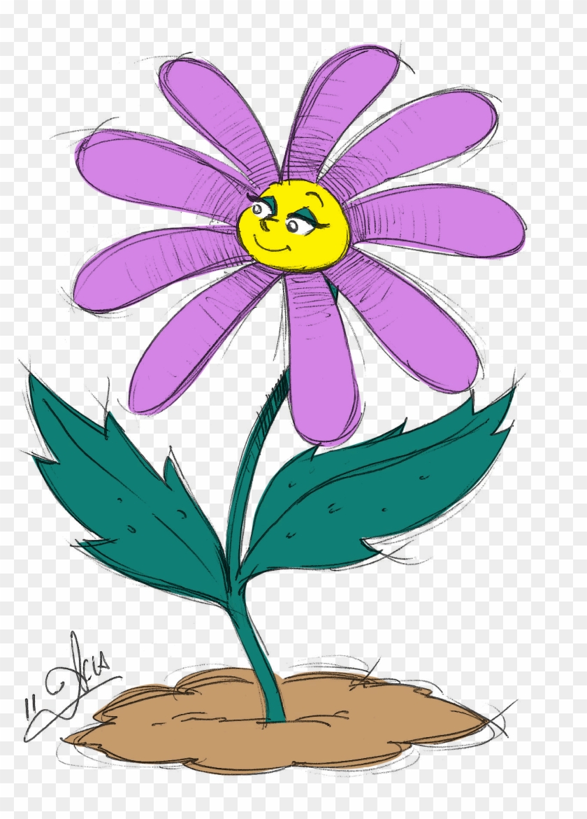 Smurfs Clipart Flower - Smurf Flower #556252