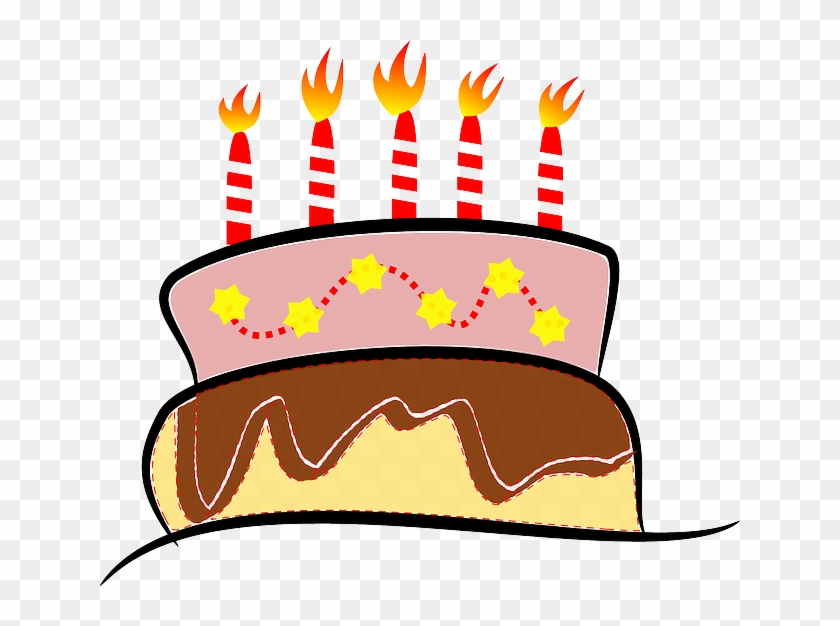 Party Birthday Cake Candle Cake Birthday Party Gambar Kue Ulangtahun Kartun Free Transparent Png Clipart Images Download