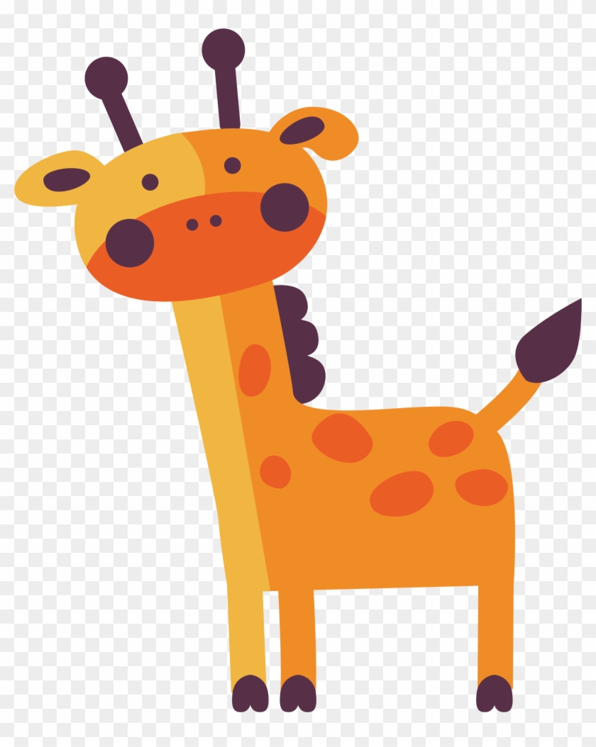 Euclidean Vector Clip Art - Giraffe Vector Png #557887