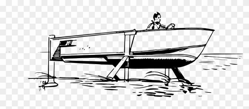 Boat Illustration Free Hydrofoil - Hydrofoil Coloring Pages #558920