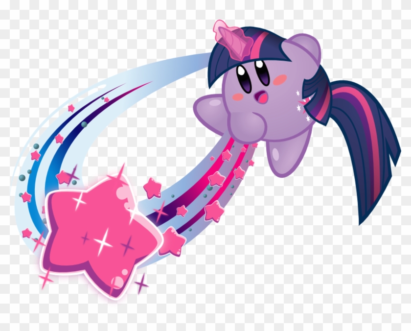 Twilight Sparkle Kirby By Jrk08004 - My Little Pony Kirby #559196