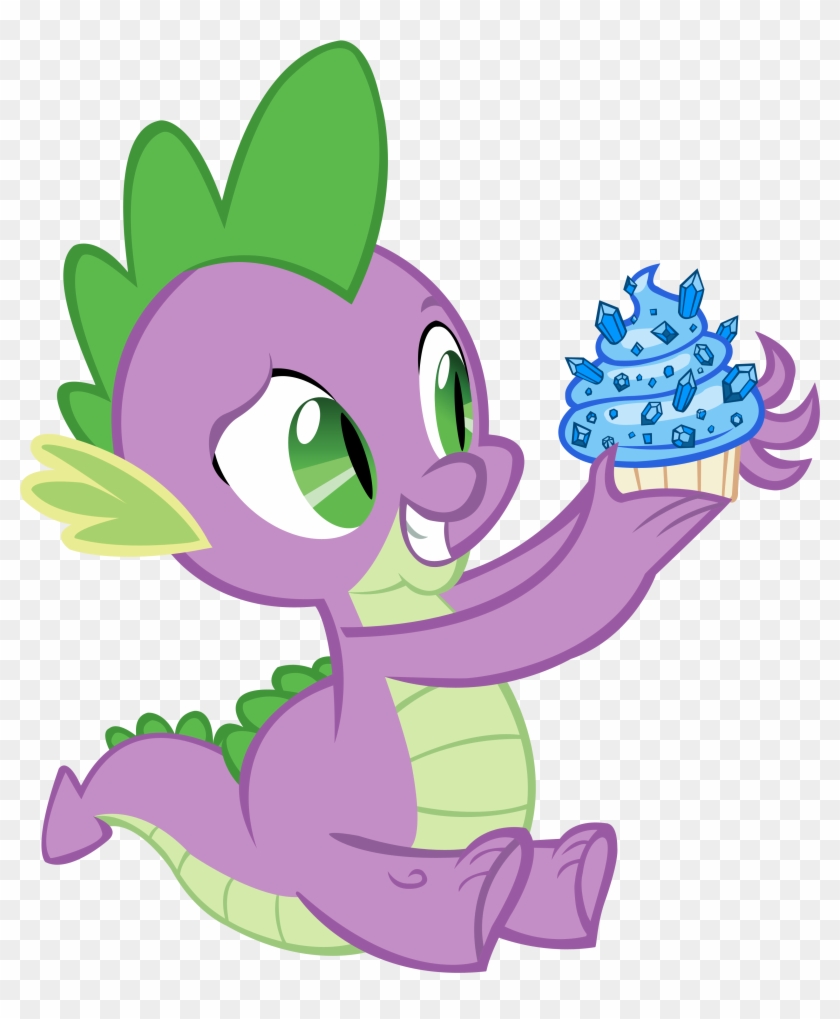 Spike's Birthday Cupcake By Star-burn - My Little Pony Spike's Birthday #559735