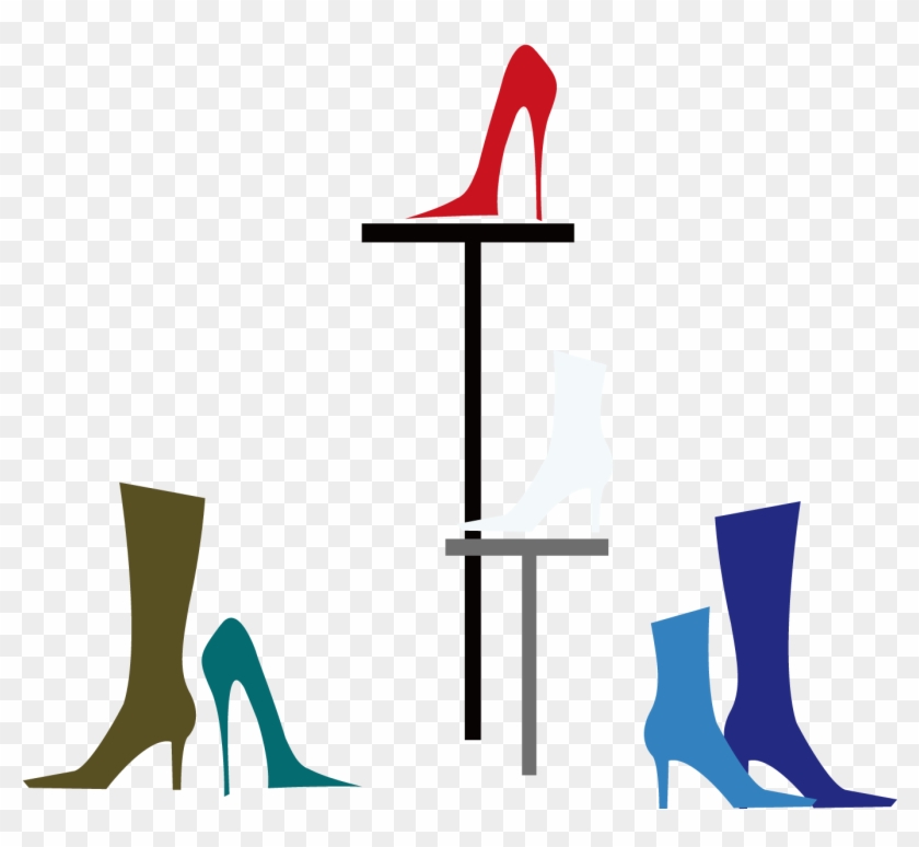 Shoe High-heeled Footwear Clip Art - Shoe High-heeled Footwear Clip Art #560975