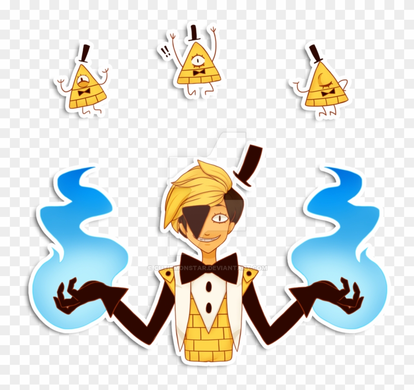 Charlottelanoire 165 23 Human Bill Cipher Stickers - Charlottelanoire 165 23 Human Bill Cipher Stickers #562286