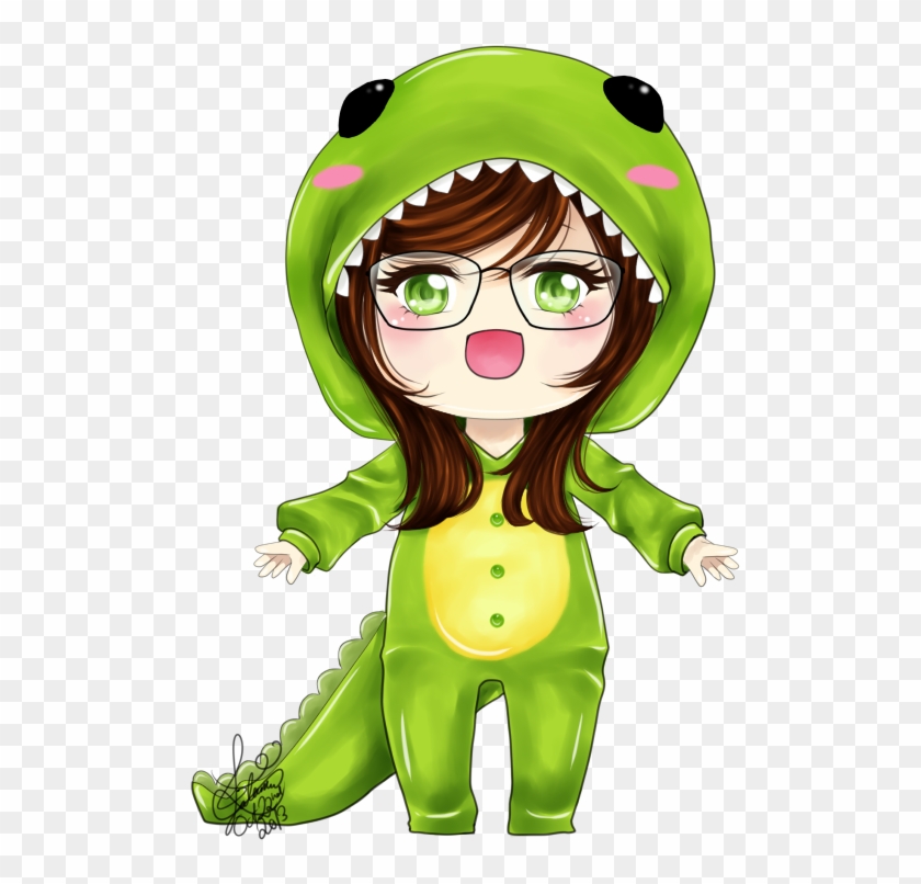 Chibi Dinosaur By Misaki-92 On Deviantart - Drawing #562324