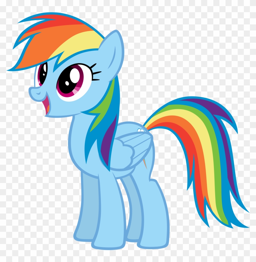 Happy Dashie Is Best Dashie By Mrlolcats - My Little Pony Personajes #562434