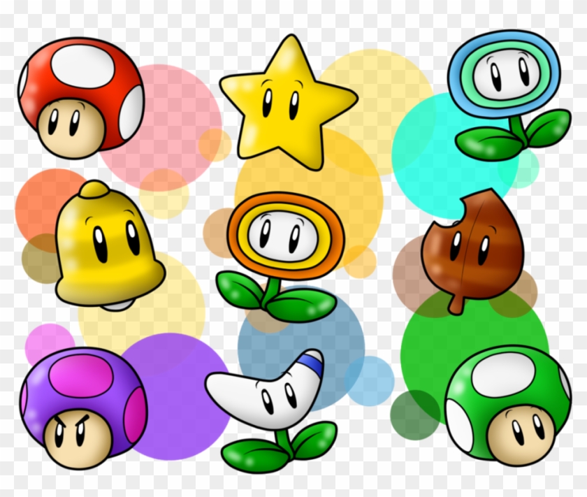 Random Mario's Power-ups 1 By Superlakitu On Deviantart - Mario Series #562498