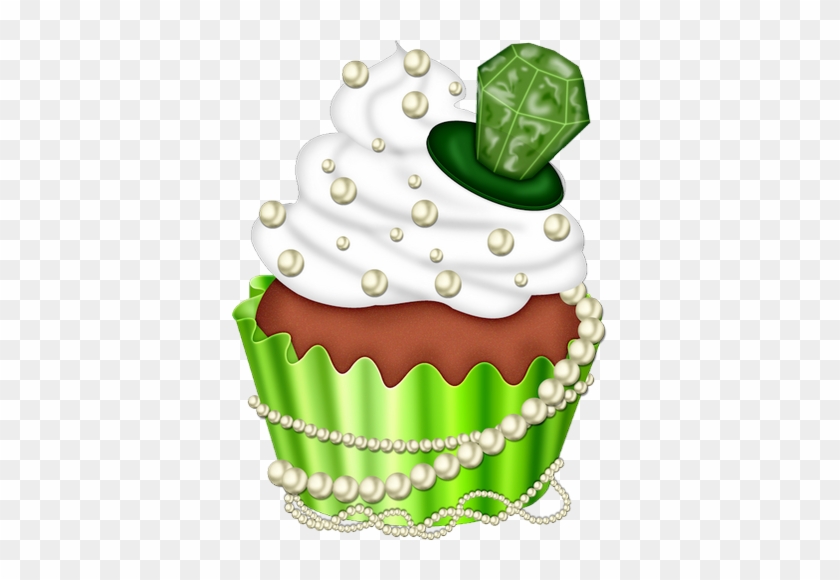 Cupcake Vert ♧ Green Cupcake Png ♧ - Saint Patrick #562526