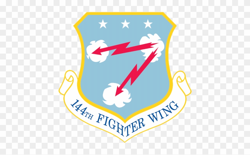 Insignia, 144th Fighter Wing - Air Force Materiel Command #562556