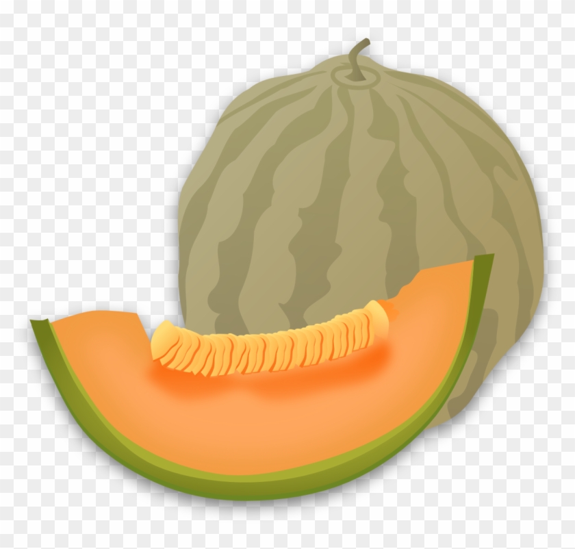 Musk Melon Clipart - Musk Melon Clipart #564185