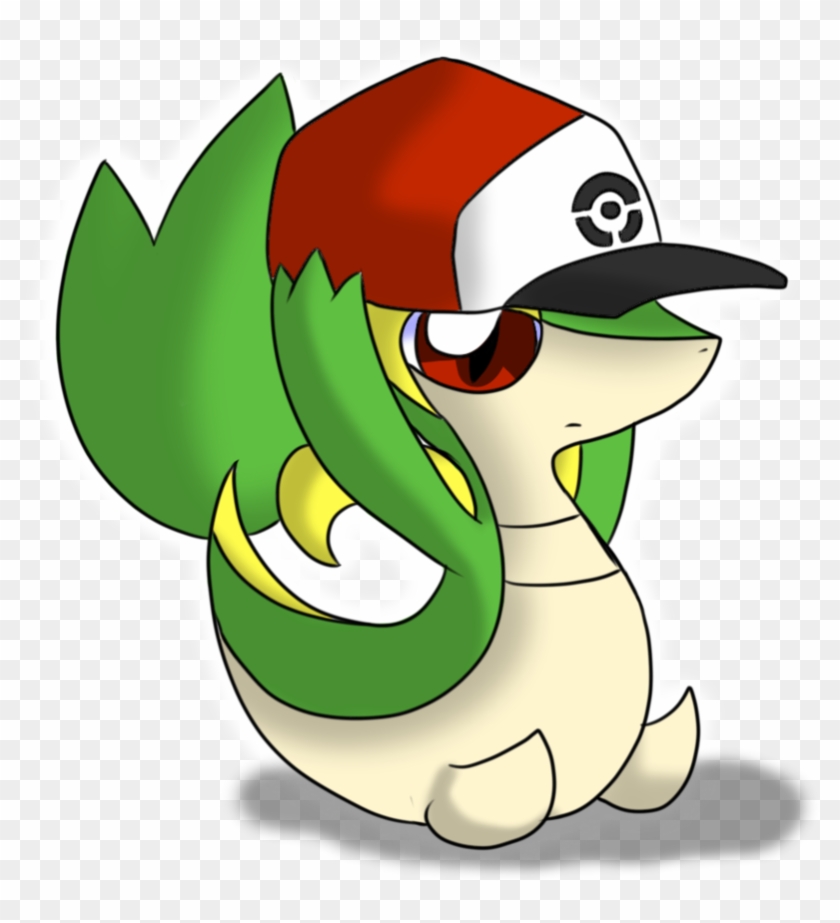 Snivy Has Your Hat By Oldanthropokemon - Snivy With Hat #564740