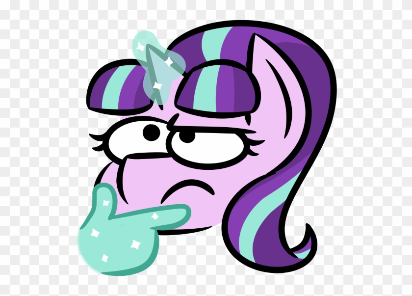 Glimglam, Emoji, Emoticon, Female, Frown, Glowing Horn, - Glimglam, Emoji, Emoticon, Female, Frown, Glowing Horn, #568894