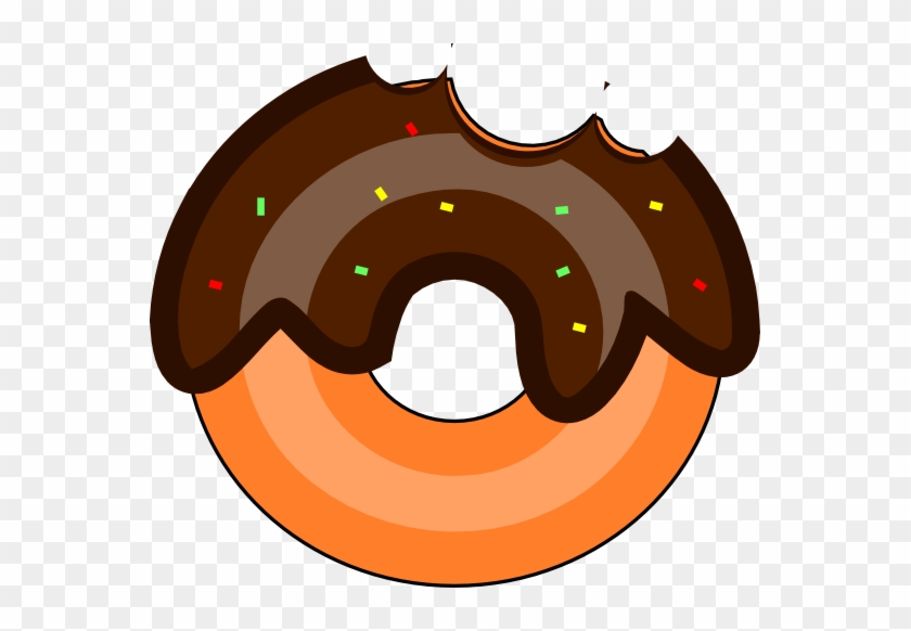 The Image Of A Donut In Vector Graphics - The Image Of A Donut In Vector Graphics #569808