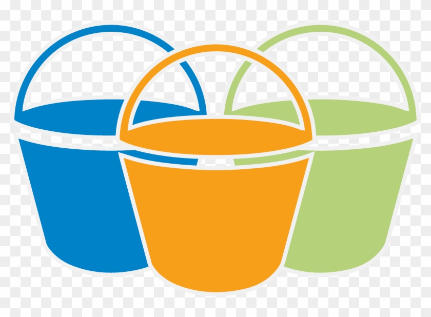 Blue Bucket, Orange Bucket, Green Bucket - Blue #570069