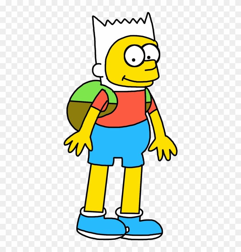 Bart Simpson As Finn By Marcospower1996 Bart Simpson - Bart Simpson #572385