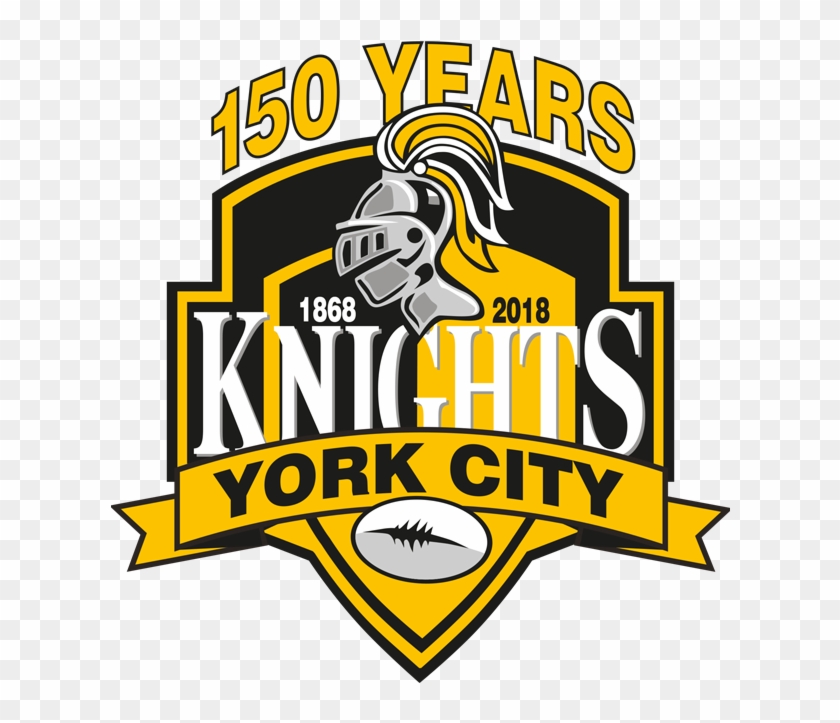 Up For The Game At @hunsletrlfc Then Commentary From - York City Knights Logo #572771