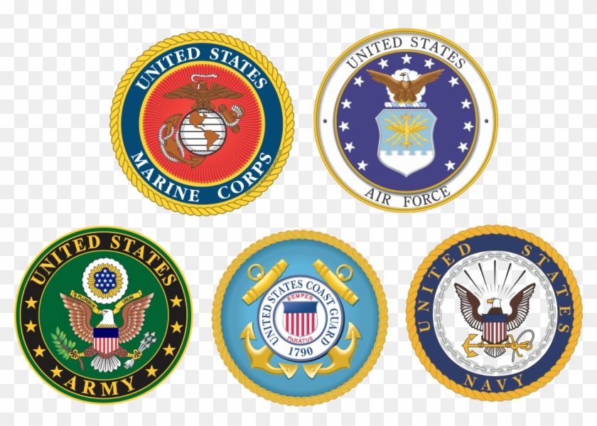 Army Emblems Clipart - Branches Of The Military Logos - Free