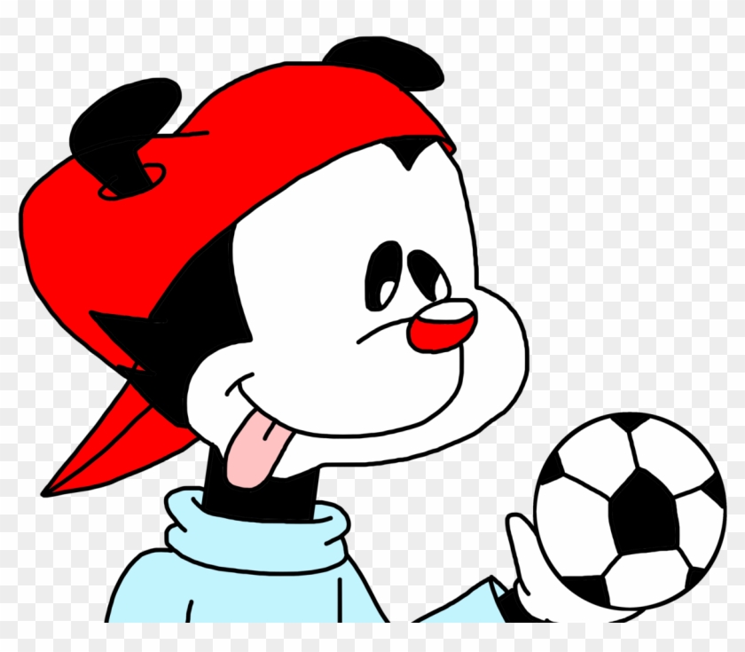 Wakko With A Soccer Ball By Marcospower1996 - Cartoon #574265