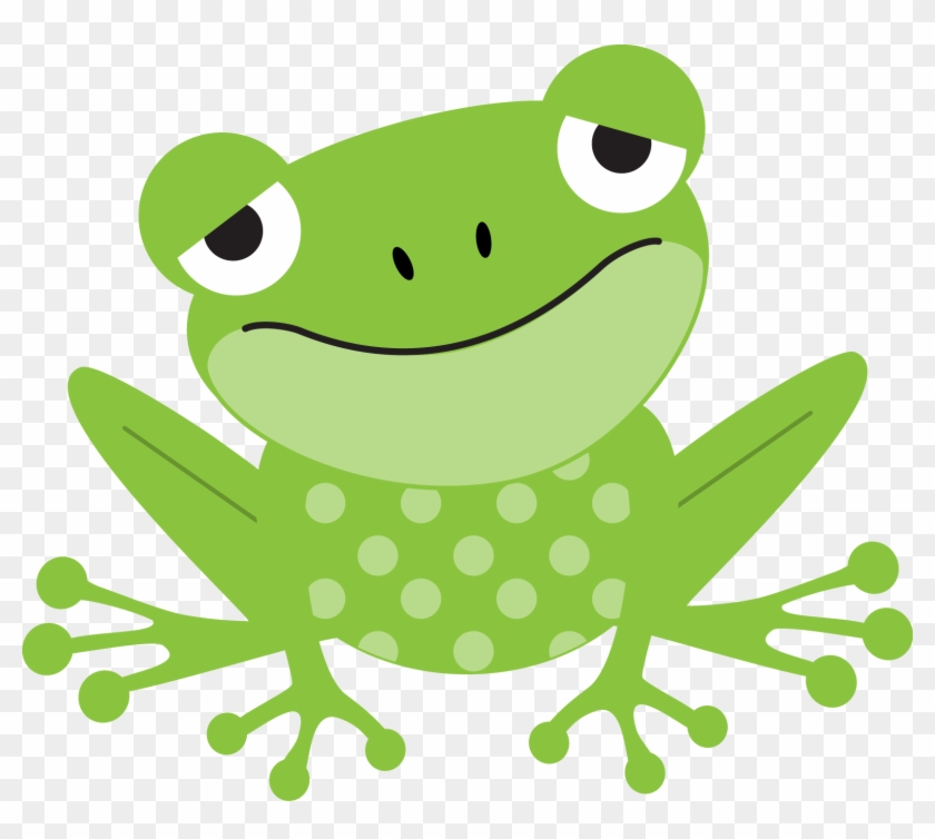 Shop Green And Pink Tree Frog Stickers Created By Baby - Frog Clipart Gif Png #575489