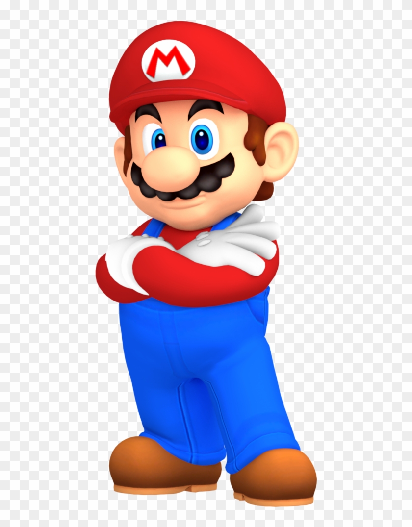 Mario arms crossed