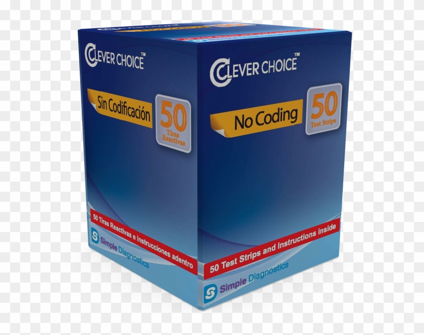 Clever Choice Auto-code Voice Glucose Test Strips - #577588