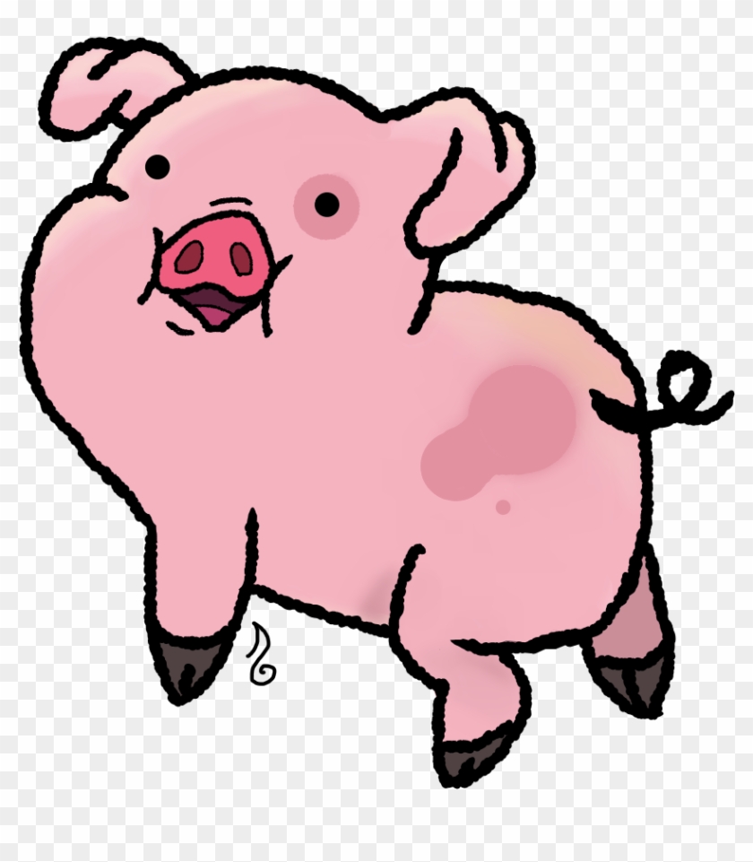 Waddles The Pig Clip Art - Cartoon #578423