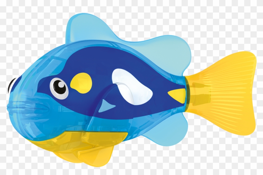 Robo Fish Tropical Powder Bluetang - Goliath Robo Fish Powder Blue Tang #578979