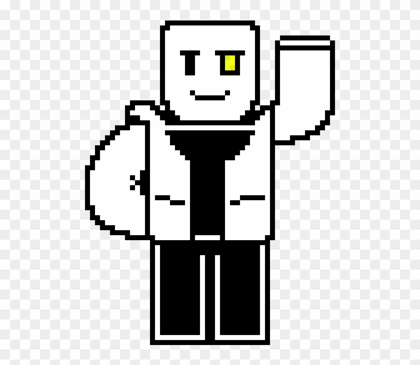 Prepare To Be Bloxed Noob Black And White Pixel Art Maker Free Transparent Png Clipart Images Download - derpy roblox noob