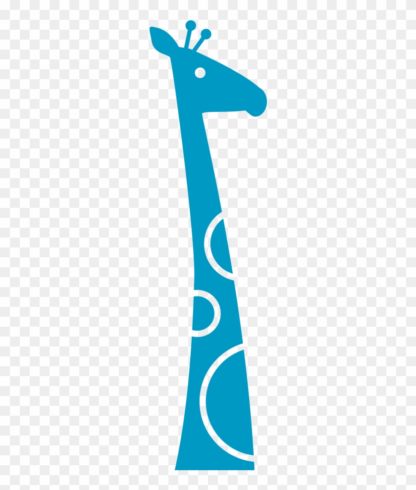 Giraffe Blau Gross2 - Pediatrics #580840