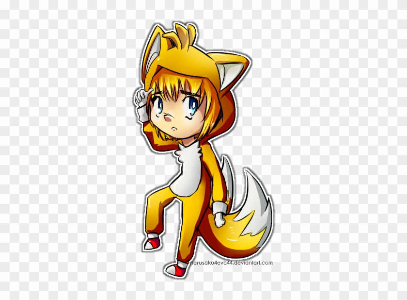 Armin As Tails By Sillymyway - Cartoon #581047