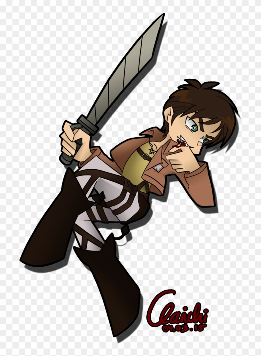 Eren Jaeger [psg Style] By Clarichi - Cartoon #581161