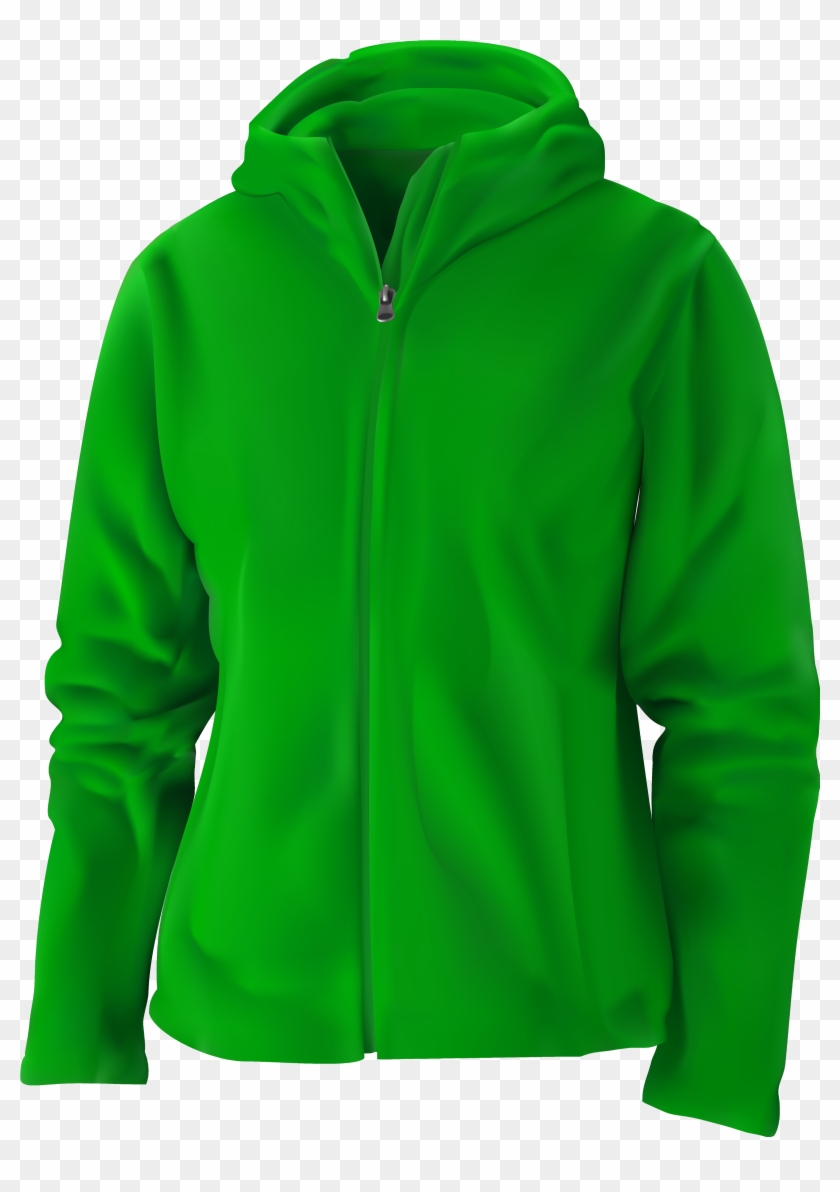 Green Hoodie Png Clipart - Green Hoodie Png Clipart #582803