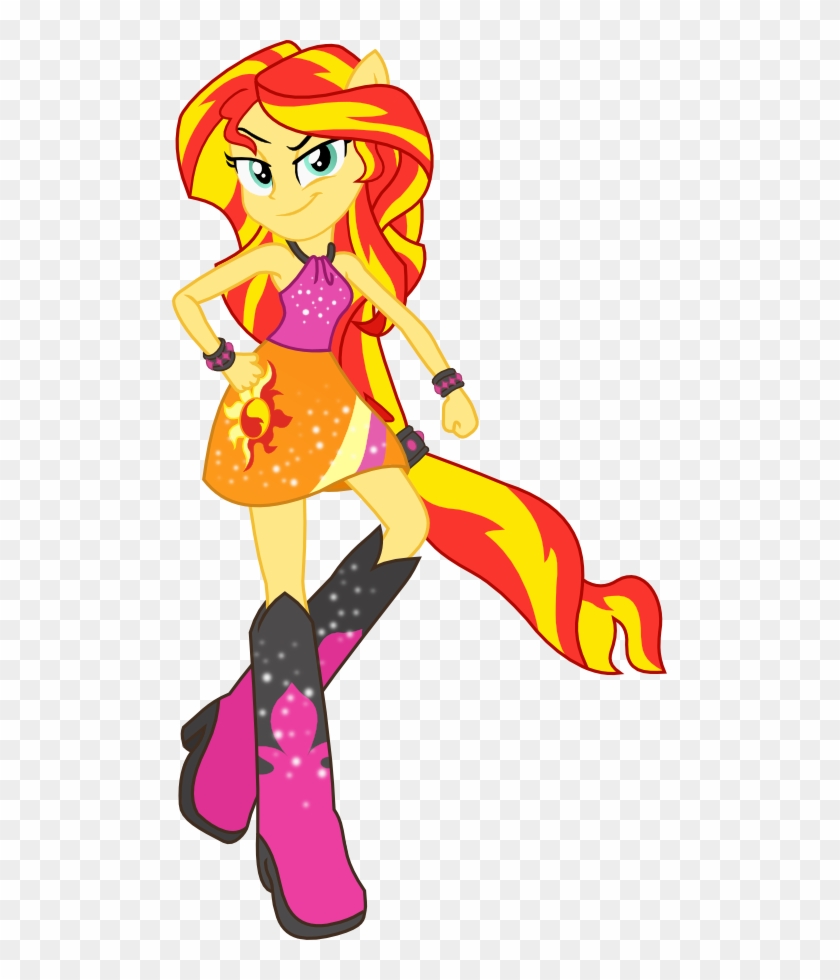 mlp rainbow rocks sunset shimmer singing