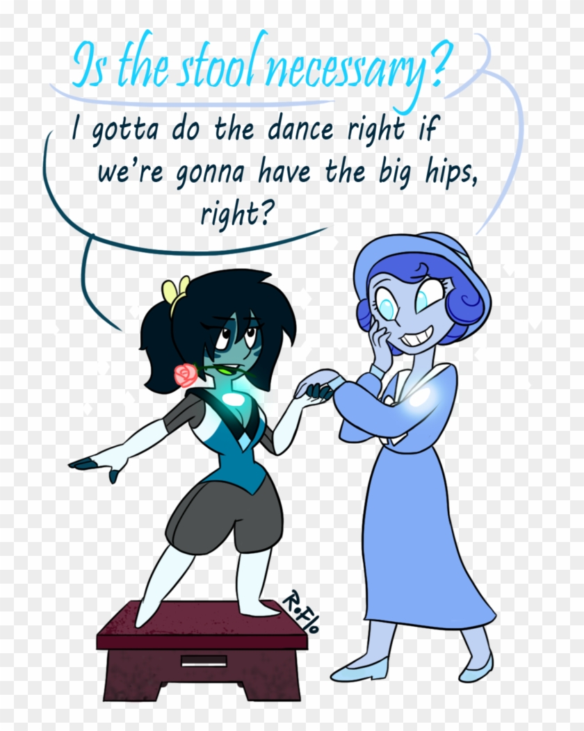 Apatite And Moonstone Fusion Dance By Roflo-felorez - Cartoon #583857