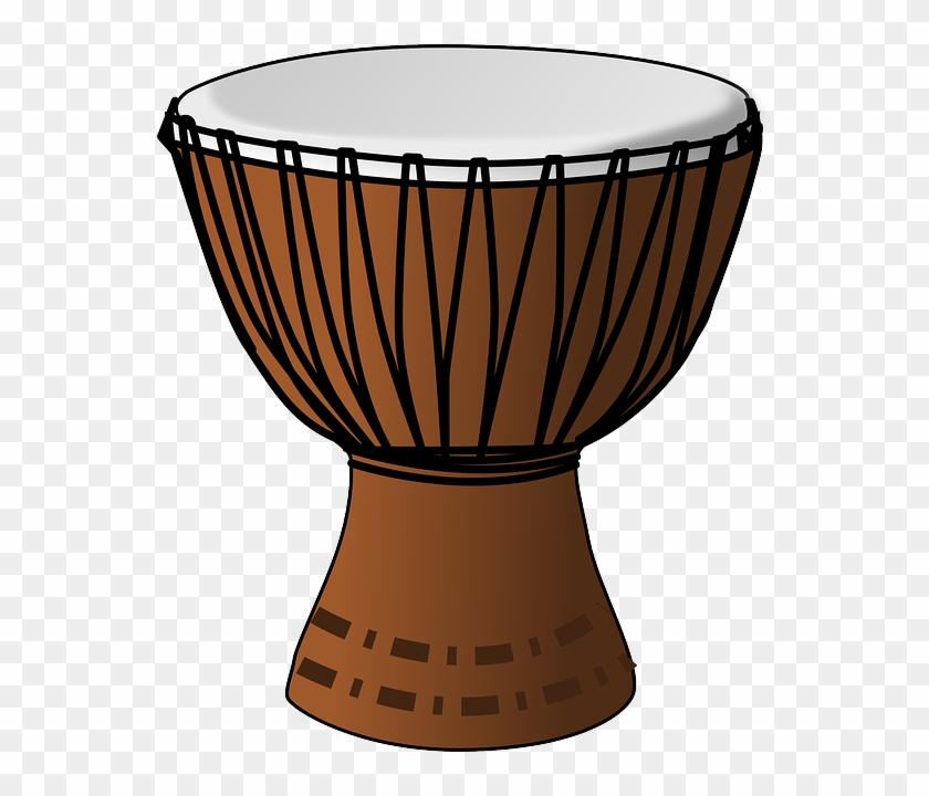 Djembe Drumming Wardli - African Drum Clip Art - Full Size PNG Clipart ...