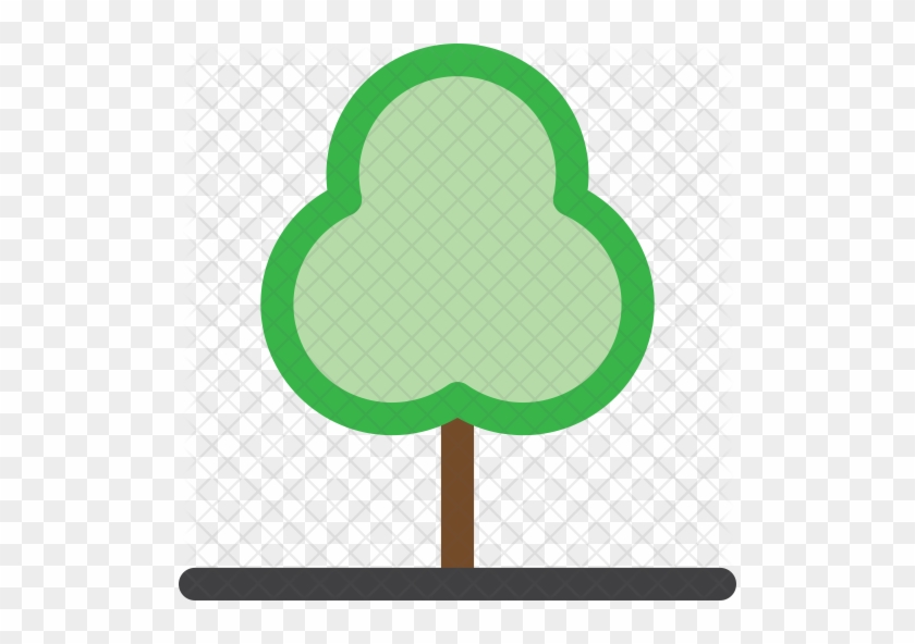 Tree Icon - Shamrock #586000