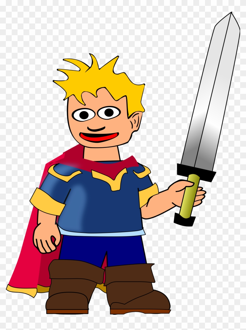 Sword Man Remix - Hero Clipart #588723