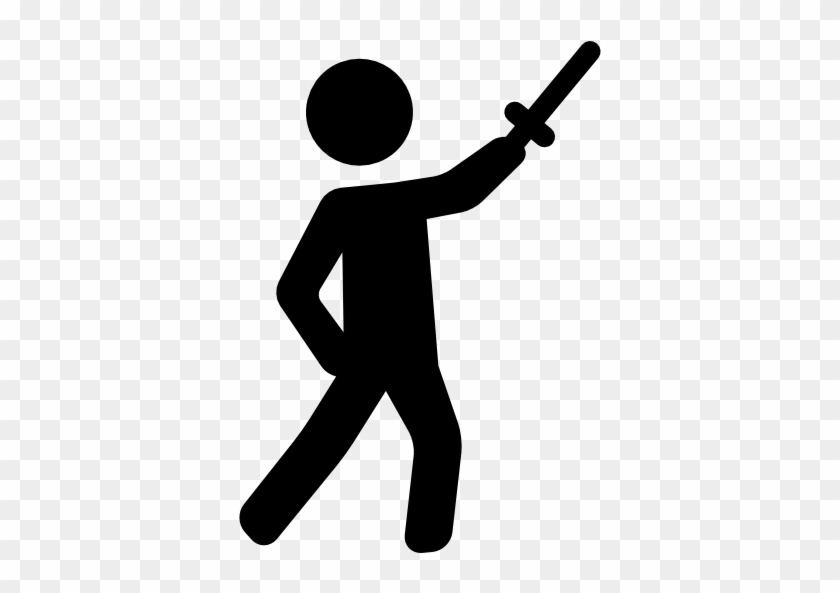 man with sword clipart online