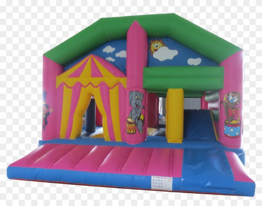 Circus Themed Castle Slide - Circus #589063