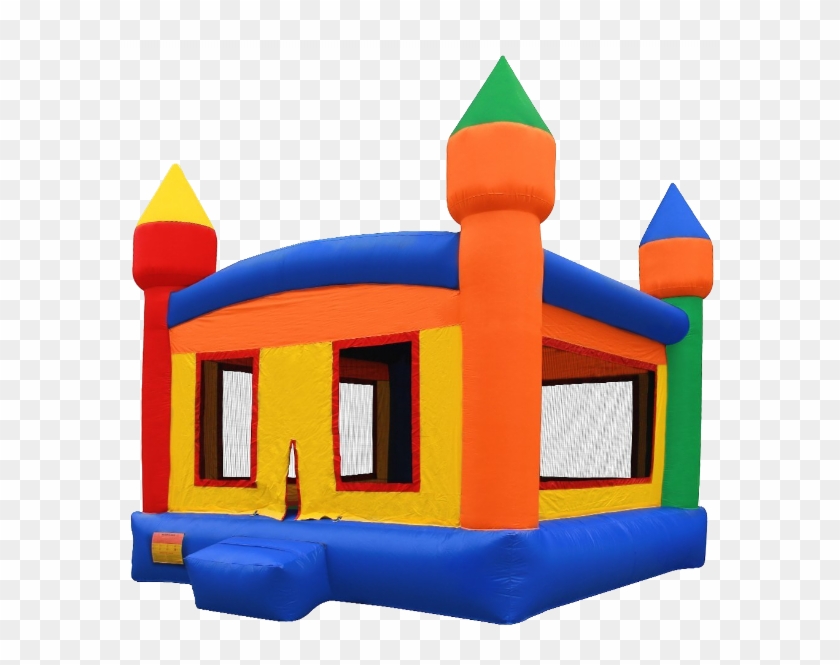 Commercial Grade Castle Bounce House With Blower From - Inflatable Castle #589078