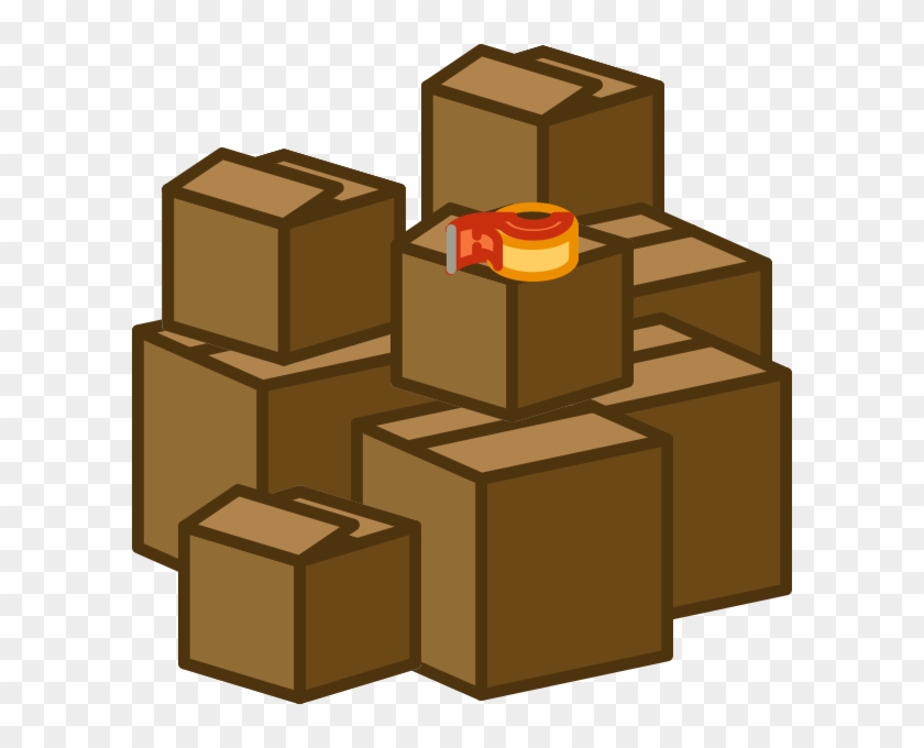 Stacked Boxes Clip Art