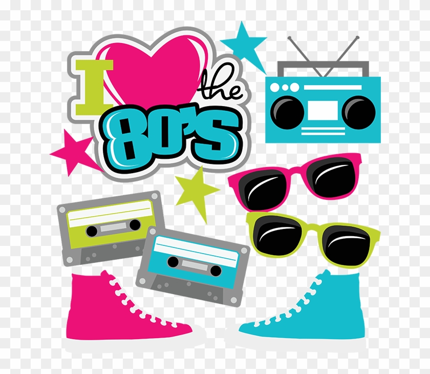 I Love The 80s Clipart - Love The 80s Svg - Free Transparent PNG ...