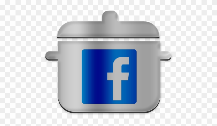 Facebook Cooking Pot Icon - Clip Art #106249