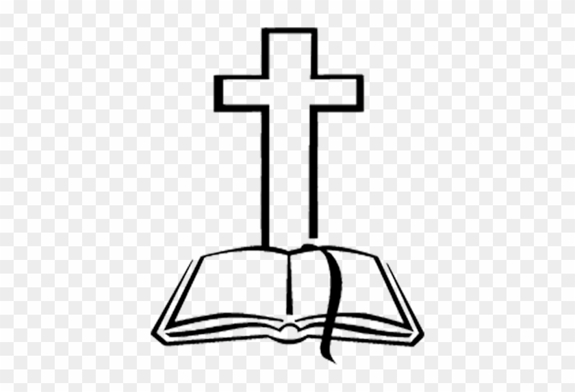 free bible and cross clipart
