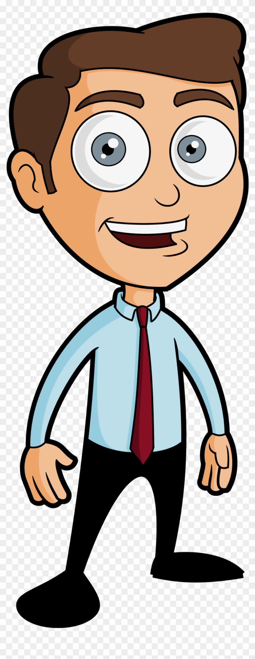 Free Business Man Cartoon Vector You Won't Believe - Cartoon #109188