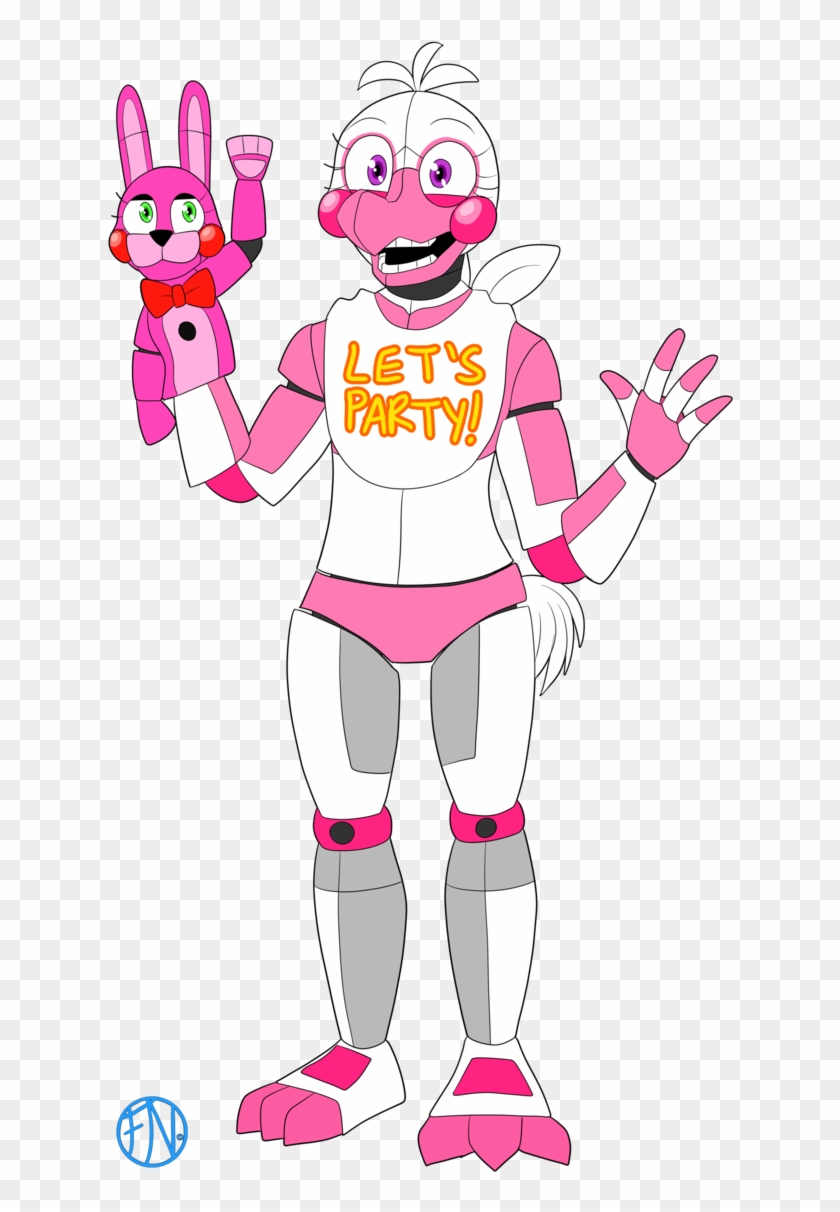 Fnaf Funtime Chica Toy, HD Png Download , Transparent Png Image