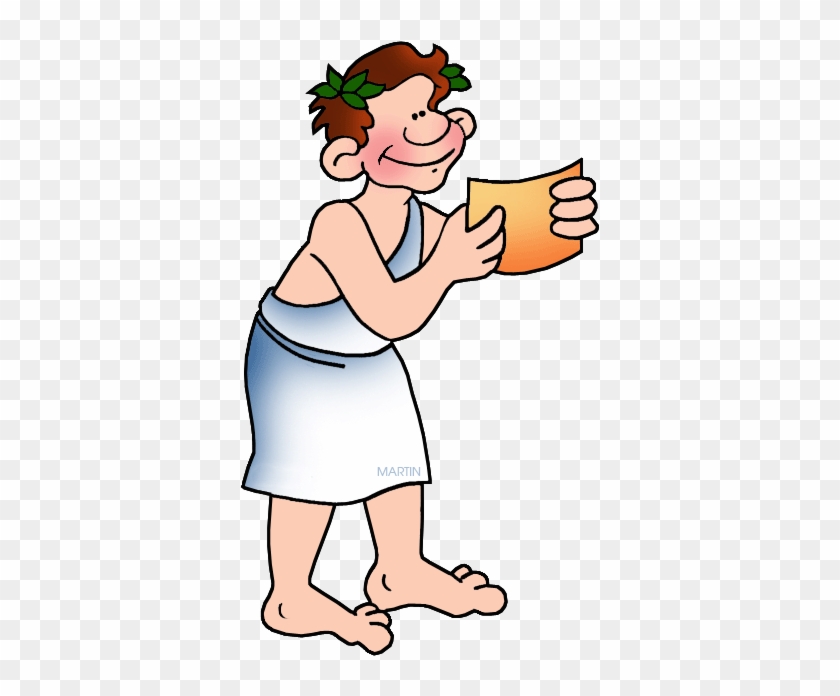 Greek Reader - Greeks Clip Art #590130