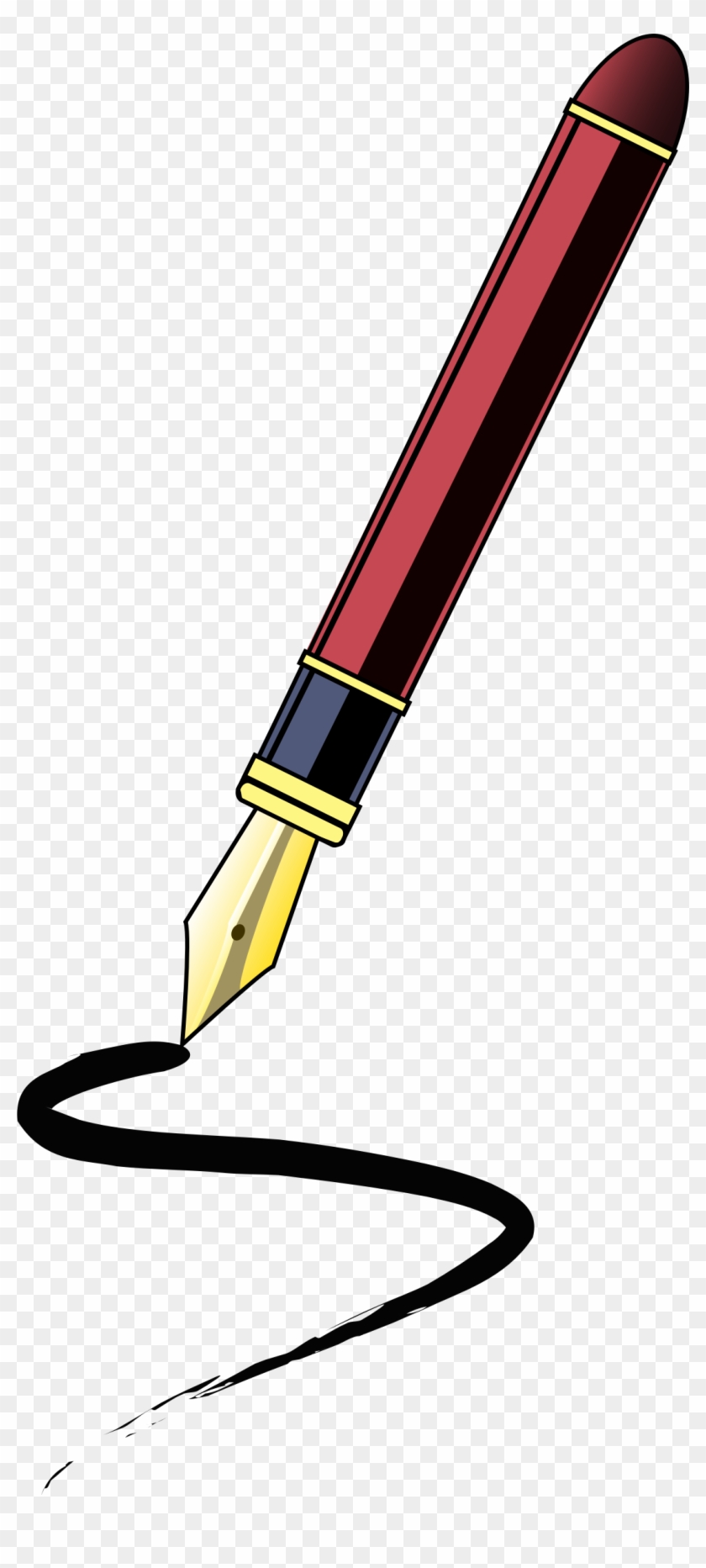 Big Image - Ink Pen Clipart #590614