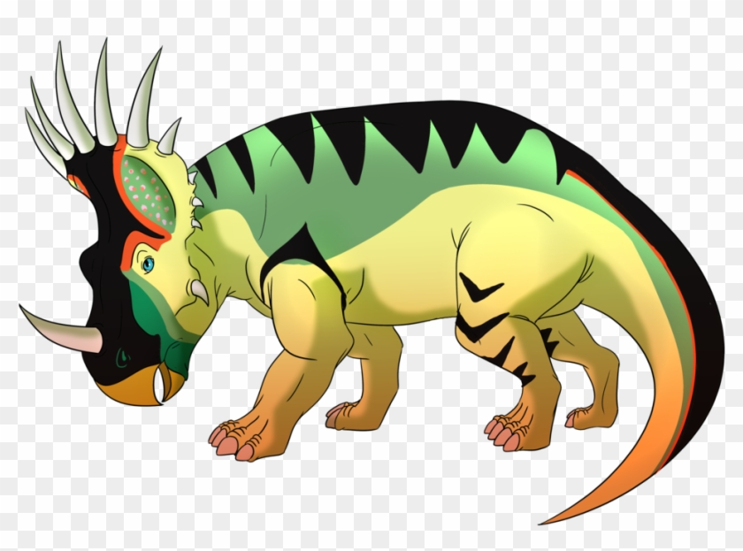 Styracosaurus By Albinoraven666fanart Styracosaurus - Styracosaurus Cartoon #591002