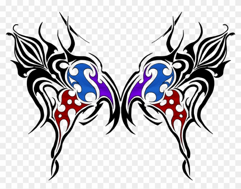 Tribal Butterfly Tattoos  Thoughtful Tattoos